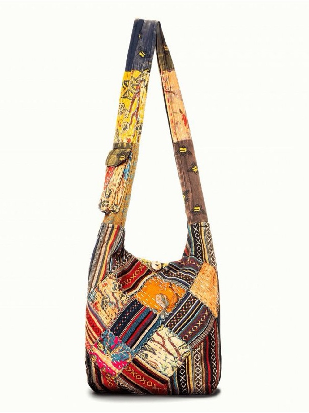 NWT Kathmandu Collection Quilted Patchwork Hobo bag